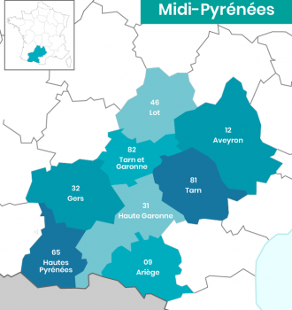 carte-Midi-pyrenees carte-Midi-pyrenees